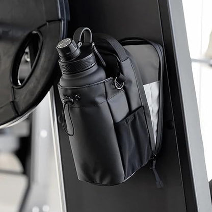🏋️‍♂️ MagniFIT® PRO - Bolso Magnético Porta Botella y Accesorios para Gimnasio.
