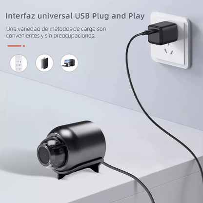 👓 VIGÍA MINI® PRO 1080P  Cámara de Seguridad WiFi Full HD